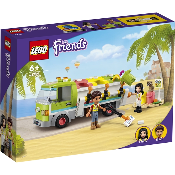 41712 LEGO Friends Återvinningsbil (Bild 1 av 6)
