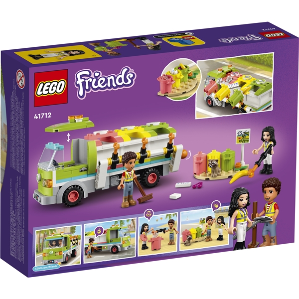 41712 LEGO Friends Återvinningsbil (Bild 2 av 6)