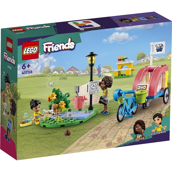 41738 LEGO Friends Hundräddningscykel (Bild 1 av 6)