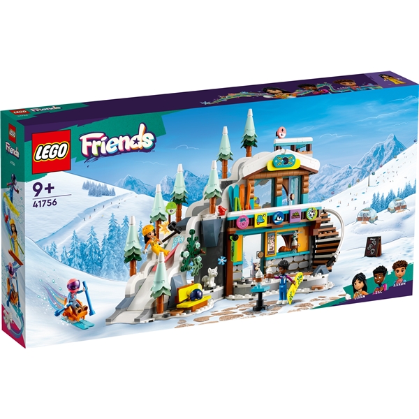 41756 LEGO Friends Skidbacke & Vinterkafé (Bild 1 av 6)