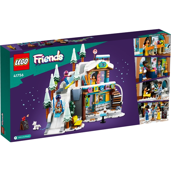 41756 LEGO Friends Skidbacke & Vinterkafé (Bild 2 av 6)