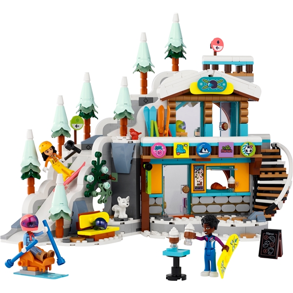 41756 LEGO Friends Skidbacke & Vinterkafé (Bild 3 av 6)