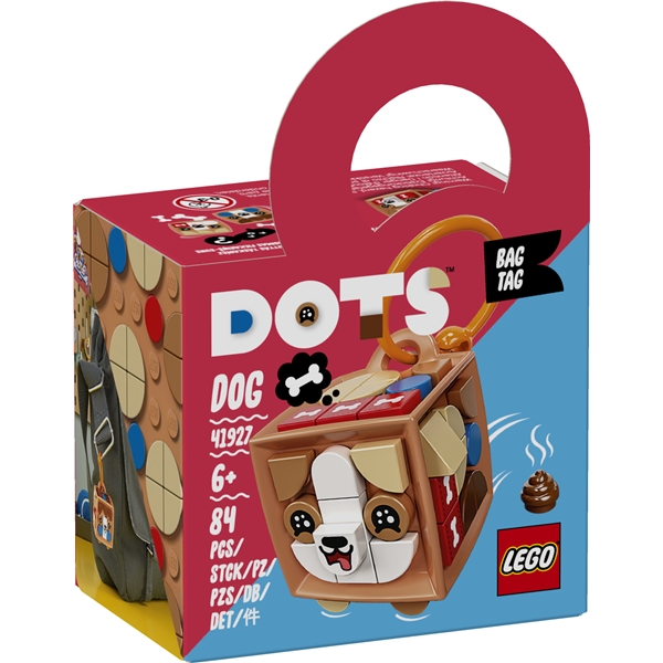 41927 LEGO DOTS Bagagetagg – Hund (Bild 1 av 3)