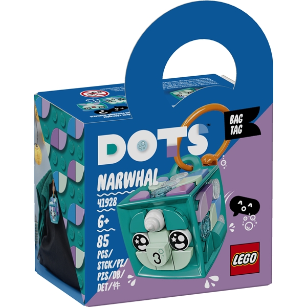 41928 LEGO DOTS Bagagetagg – Narval (Bild 1 av 3)