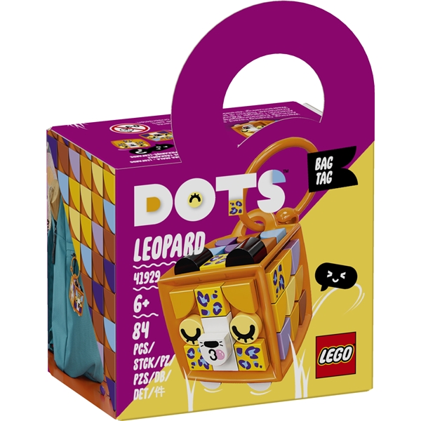 41929 LEGO DOTS Bagagetagg – Leopard (Bild 1 av 3)