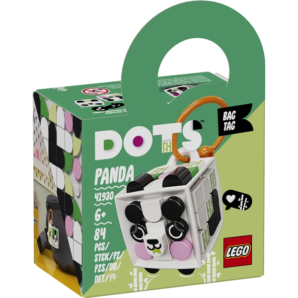 41930 LEGO DOTS Bagagetagg – Panda (Bild 1 av 3)