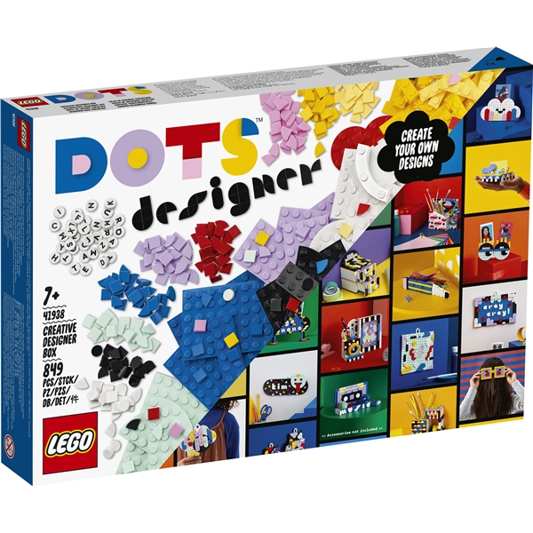 41938 LEGO DOTS Kreativ Designerlåda (Bild 1 av 3)