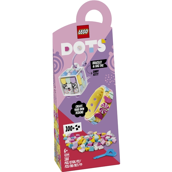 41944 LEGO Dots Godiskattunge Armband & Bagagetagg (Bild 1 av 5)