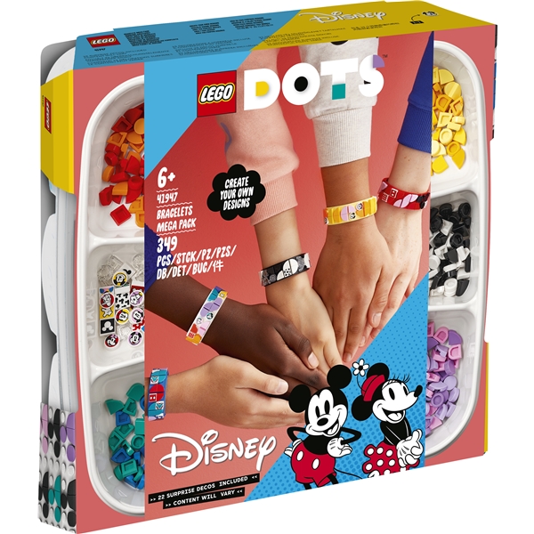 41947 LEGO Dots Musse & Vänner Armband Megapack (Bild 1 av 7)