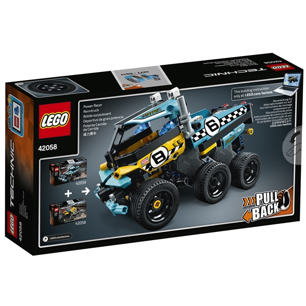 42058 LEGO Technic Stuntcykel (Bild 2 av 5)