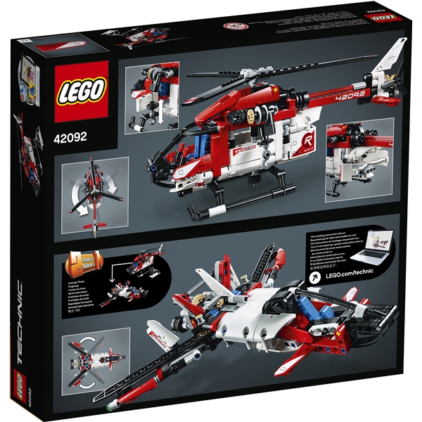 42092 LEGO Technic Räddningshelikopter (Bild 2 av 5)
