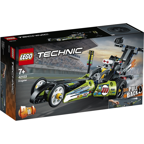 42103 LEGO Technic Dragster (Bild 1 av 3)
