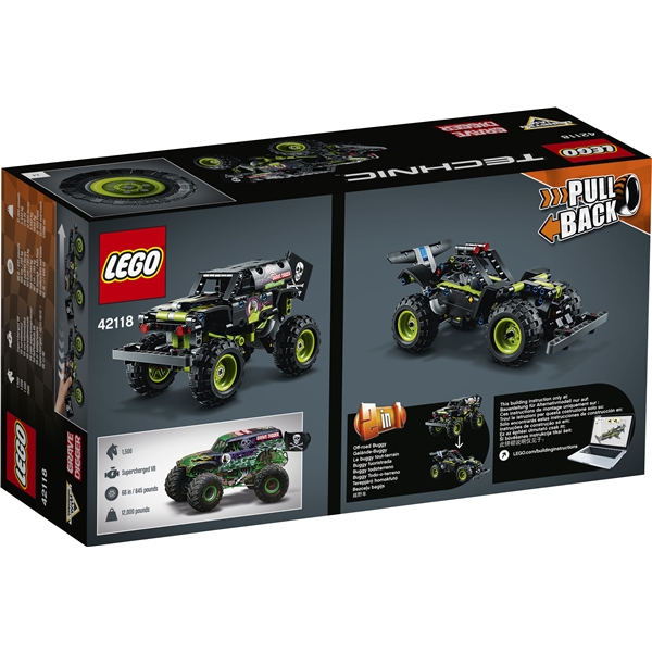 42118 LEGO Technic Monster Jam Grave Digger (Bild 2 av 5)