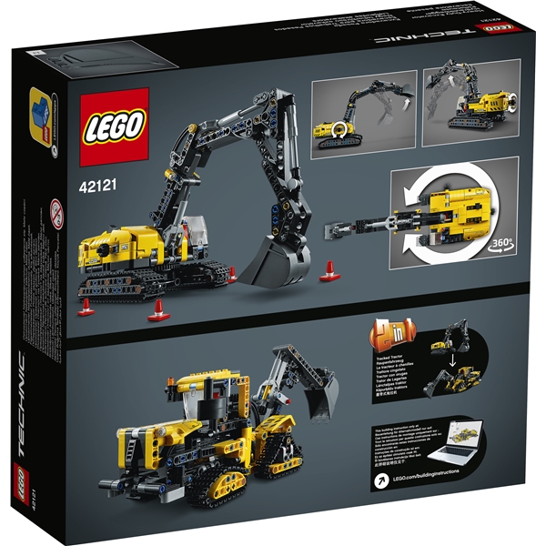 42121 LEGO Technic Kraftfull Grävmaskin (Bild 2 av 3)