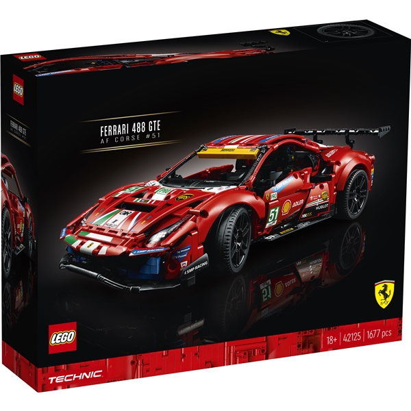 42125 LEGO Technic Ferrari 488 GTE AF Corse #51 (Bild 1 av 6)