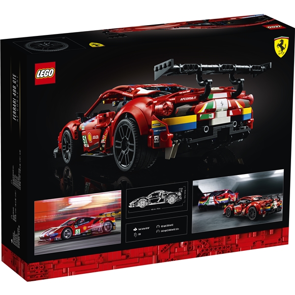 42125 LEGO Technic Ferrari 488 GTE AF Corse #51 (Bild 2 av 6)