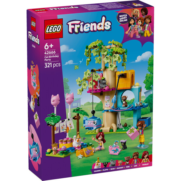 42666 LEGO Friends Kattkalas & trädkoja (Bild 1 av 6)