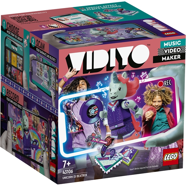 43106 LEGO Vidiyo Unicorn DJ BeatBox (Bild 1 av 3)