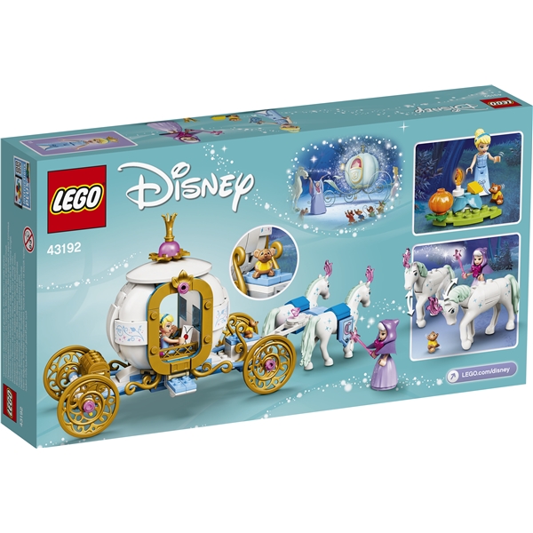 43192 LEGO Disney Princess Askungens Kungliga Vagn (Bild 2 av 4)