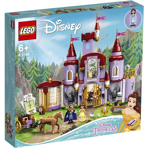 43196 LEGO Disney Princess Belle & Odjurets Slott (Bild 1 av 3)