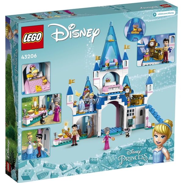 43206 LEGO Disney Askungen & Prinsens Slott (Bild 2 av 7)