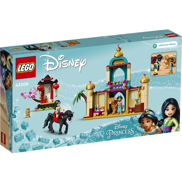 43208 LEGO Disney Princess Jasmine & Mulan Äventyr (Bild 2 av 6)