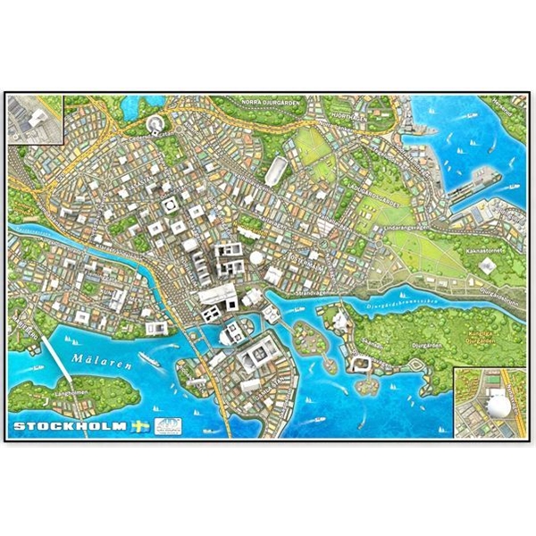 4D Cityscape Puzzle Stockholm (Bild 2 av 2)