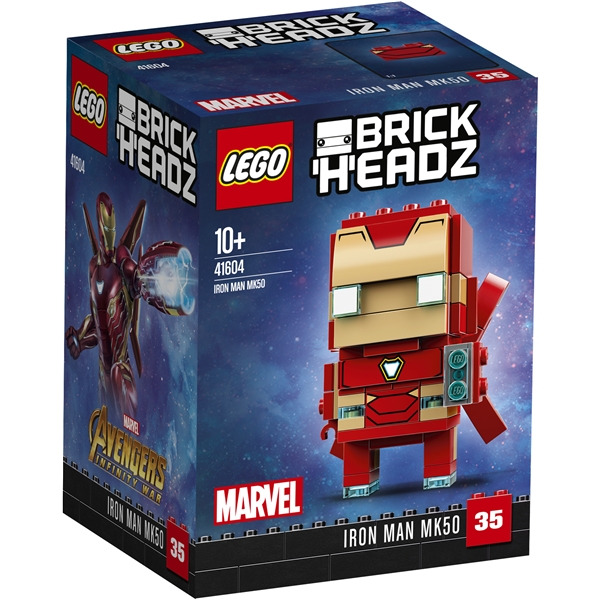 41604 LEGO BrickHeadz IronMan MK50 (Bild 1 av 3)