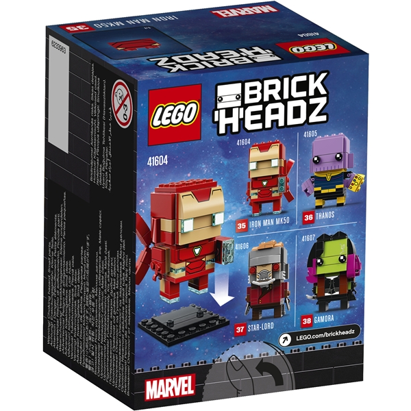 41604 LEGO BrickHeadz IronMan MK50 (Bild 2 av 3)
