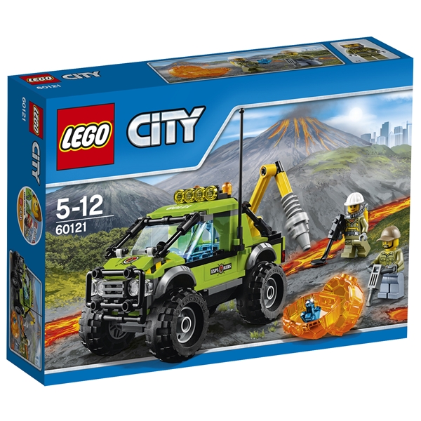 60121 LEGO City Vulkan utforskningsbil (Bild 1 av 3)