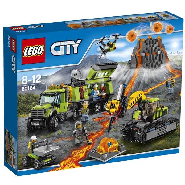 60124 LEGO City Vulkan forskningsbas (Bild 1 av 3)