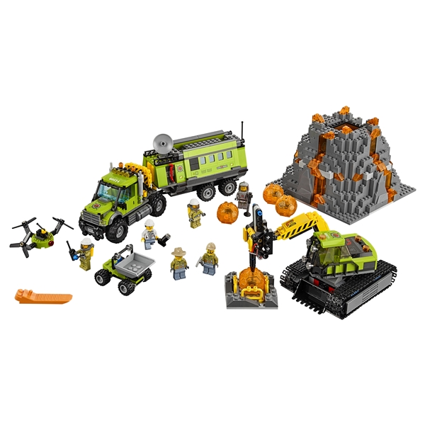 60124 LEGO City Vulkan forskningsbas (Bild 2 av 3)