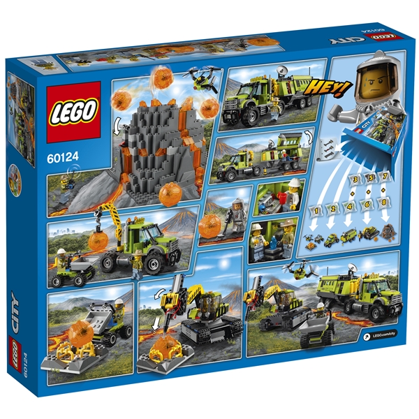 60124 LEGO City Vulkan forskningsbas (Bild 3 av 3)