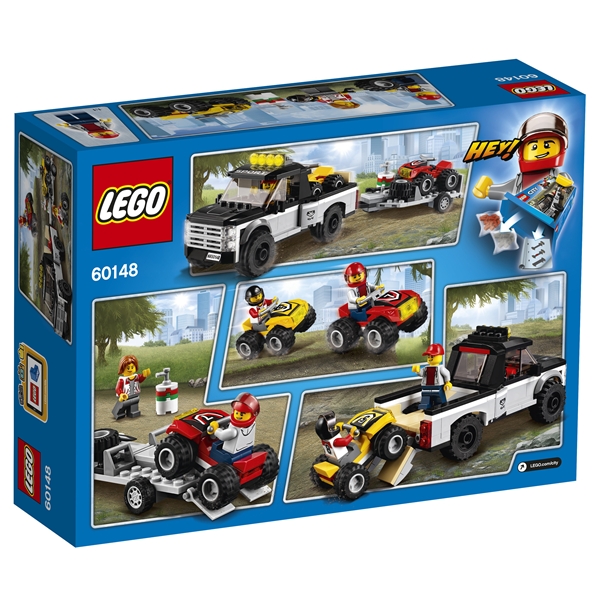 60148 LEGO City Fyrhjulingsracerteam (Bild 2 av 8)