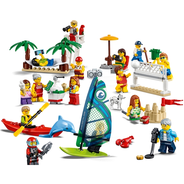 60153 LEGO City Figurpaket Kul på Stranden (Bild 7 av 10)