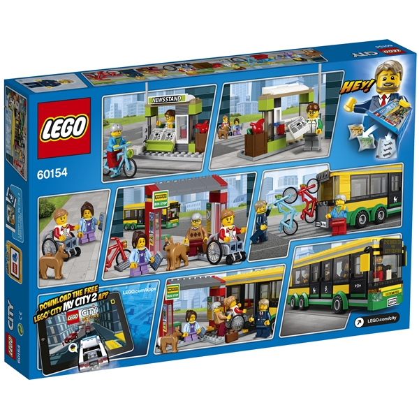 60154 LEGO City Busstation (Bild 2 av 10)