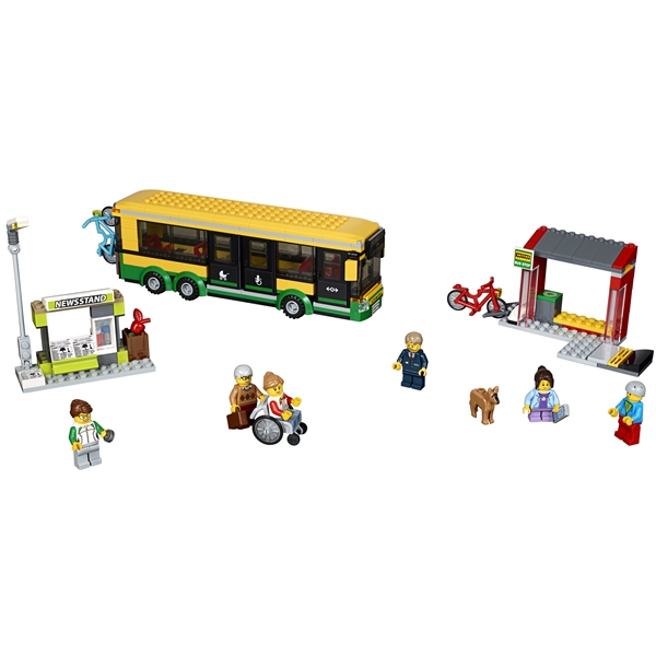 60154 LEGO City Busstation (Bild 3 av 10)