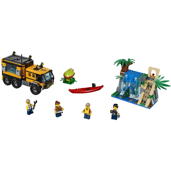 60160 LEGO City Djungel Mobilt Labb (Bild 3 av 10)