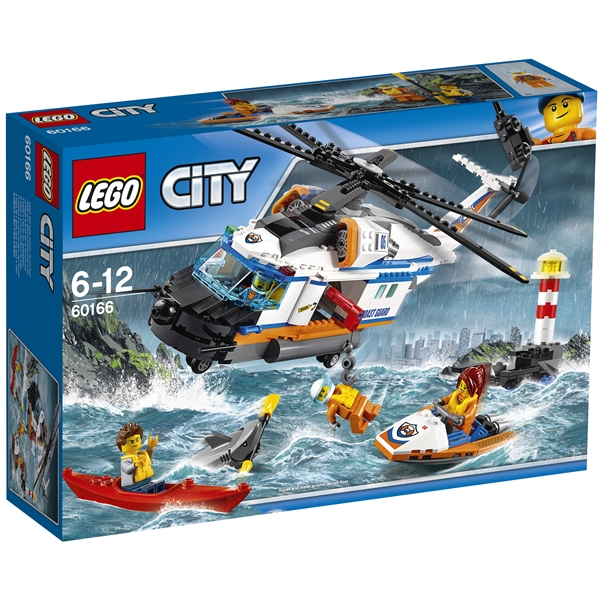 60166 LEGO City Tung Räddningshelikopter (Bild 1 av 10)