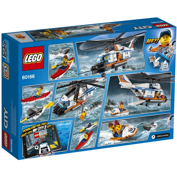 60166 LEGO City Tung Räddningshelikopter (Bild 2 av 10)