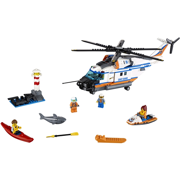 60166 LEGO City Tung Räddningshelikopter (Bild 3 av 10)