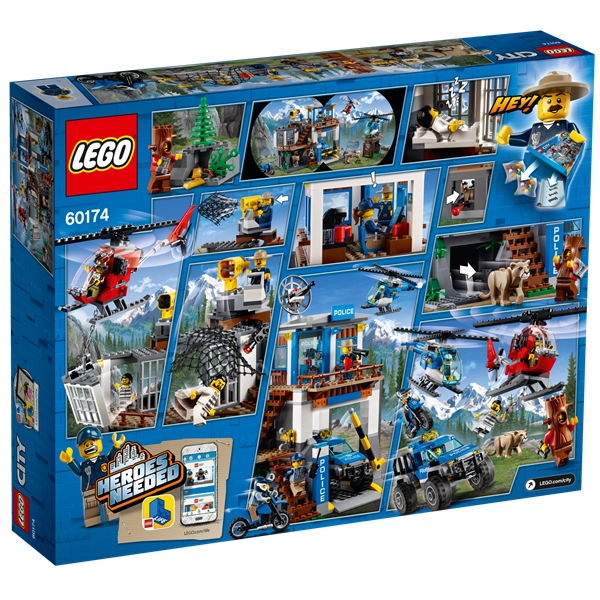 60174 LEGO City Bergspolisens Högkvarter (Bild 2 av 5)