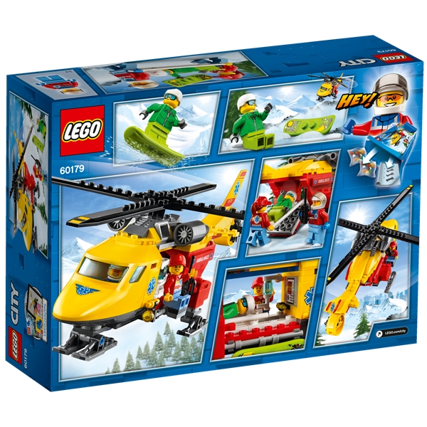 60179 LEGO City Ambulanshelikopter (Bild 2 av 4)