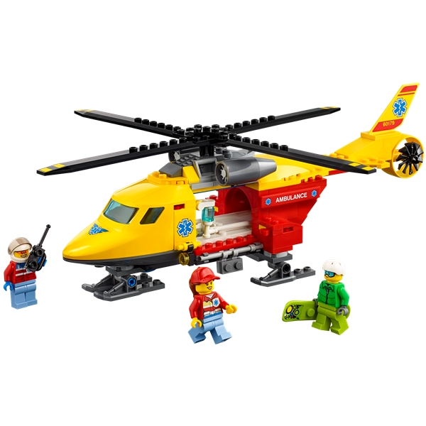 60179 LEGO City Ambulanshelikopter (Bild 3 av 4)