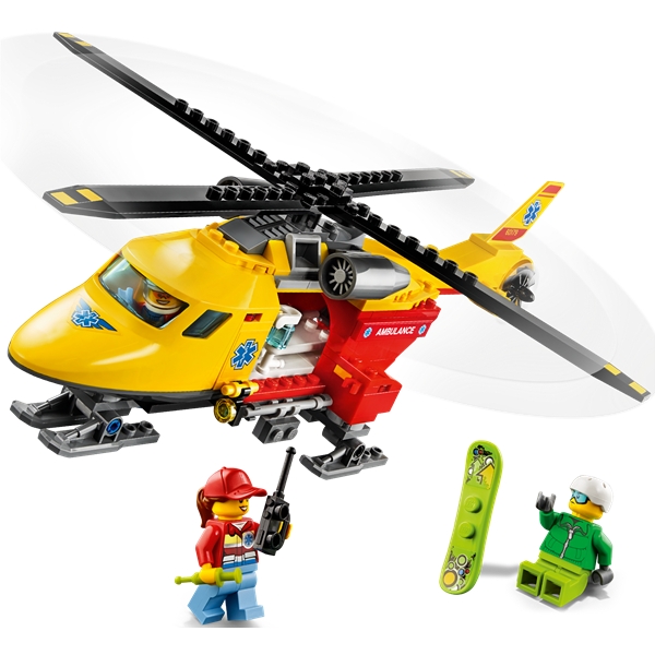 60179 LEGO City Ambulanshelikopter (Bild 4 av 4)