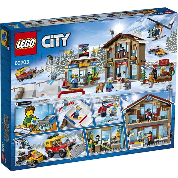 60203 LEGO City Skidresort (Bild 2 av 3)
