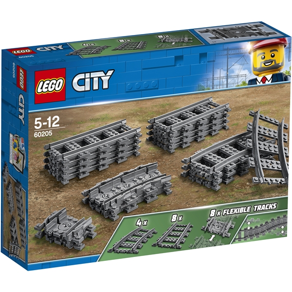 60205 LEGO City Trains Spår (Bild 1 av 3)