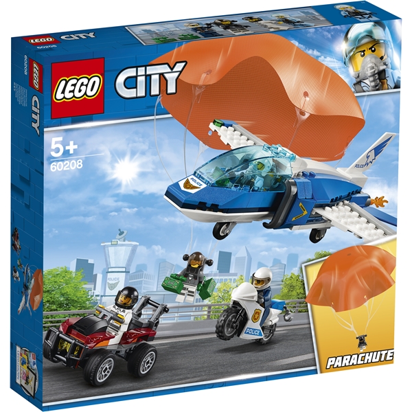 60208 LEGO City Police Luftpolisens Fallskärm (Bild 1 av 3)