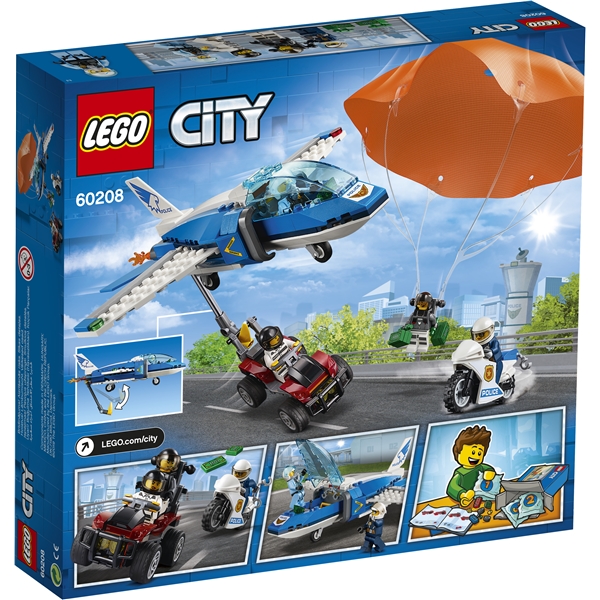60208 LEGO City Police Luftpolisens Fallskärm (Bild 2 av 3)