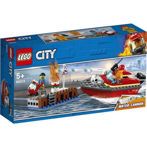 60213 LEGO City Eldsvåda i Hamnen (Bild 1 av 5)